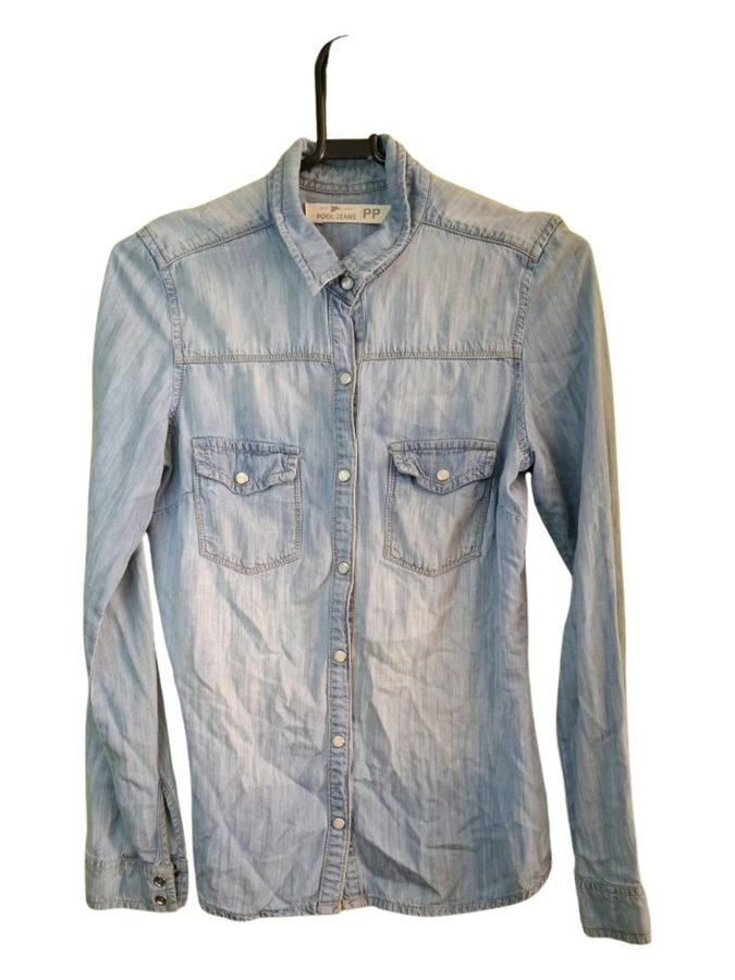 Camisa jeans clara