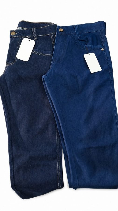 Calça jeans com lycra